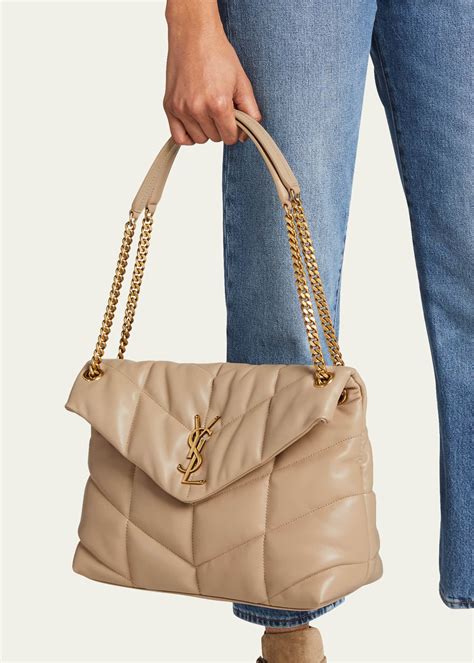 ysl lou puffer bag|ysl loulou puffer medium.